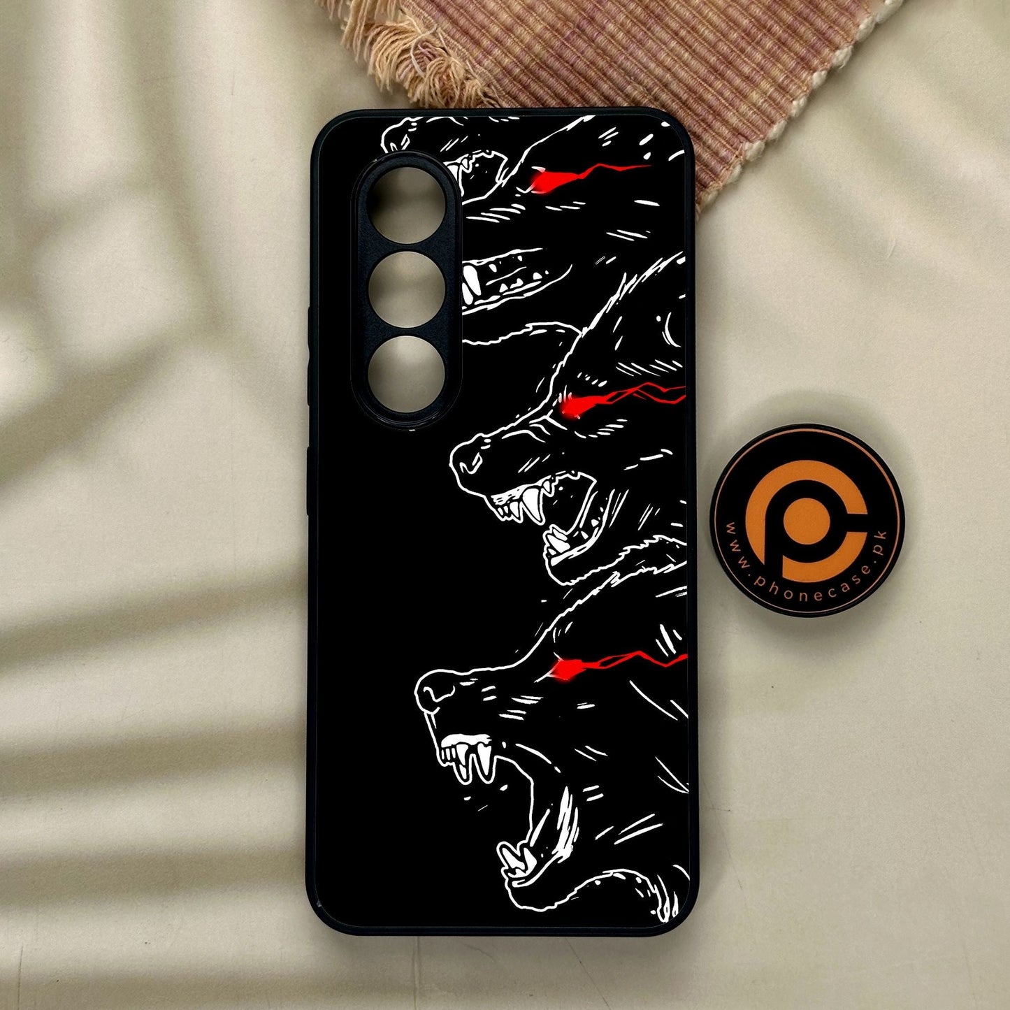 Itel S25 - Black Art Design 7 - Premium Metal Printed Soft Bumper Shock Proof Case