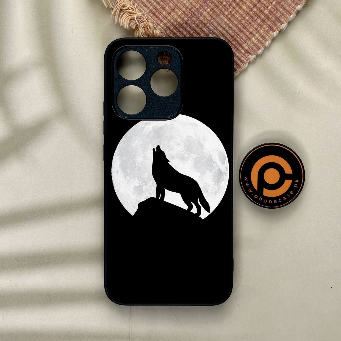 Realme 15T - Wolf Design 3 - Premium Metal Printed Soft Bumper Shock Proof Case