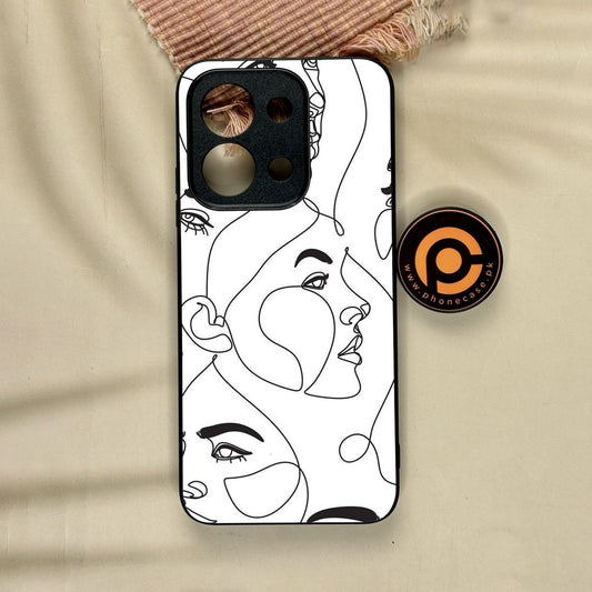 Xiaomi Redmi 15C - Girls Design 7 - Premium Metal Printed Soft Bumper Shock Proof Case