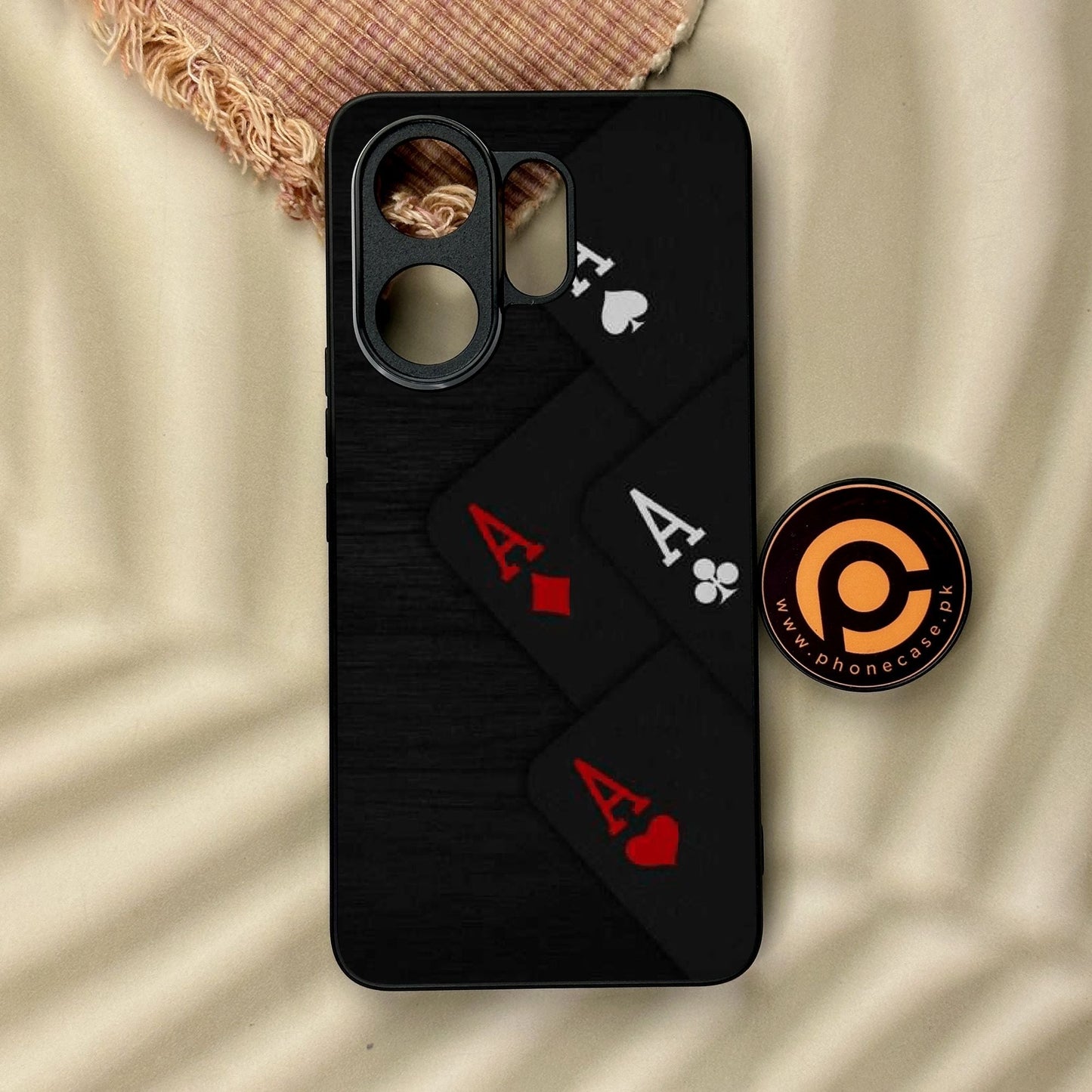 Vivo V60 - Black Art Design 5 - Premium Metal Printed Soft Bumper Shock Proof Case  CS-38369