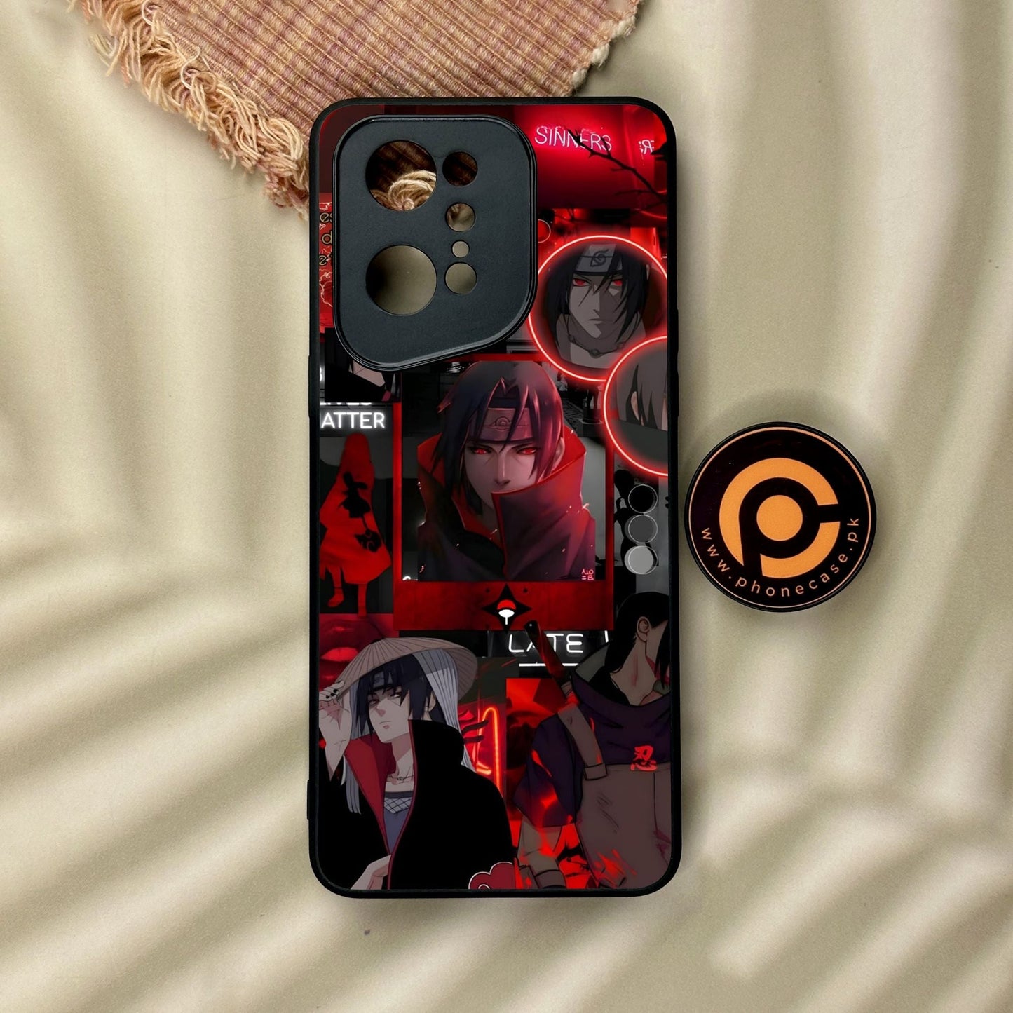 Oppo Find X5 Pro - Itachi Aesthetic - Premium Metal Printed Soft Bumper Shock Proof Case