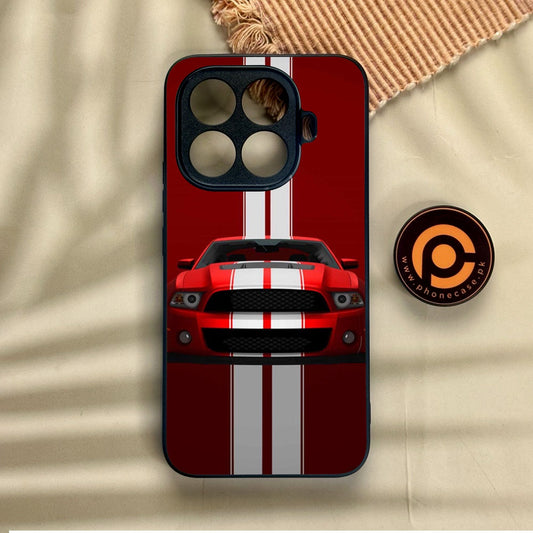 Xiaomi 15T Pro - Muscle Racing Car - Premium Metal Printed Soft Bumper Shock Proof Case