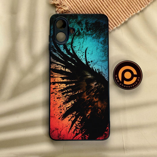 Samsung Galaxy A07 - Angel 2.0 Design 9 - Premium Metal Printed Soft Bumper Shock Proof Case