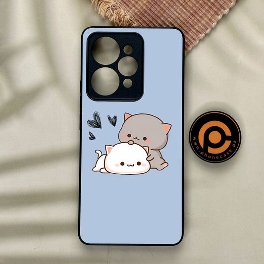Realme 15 - Cute Bubu Dudu Design 3 - Premium Metal Printed Soft Bumper Shock Proof Case