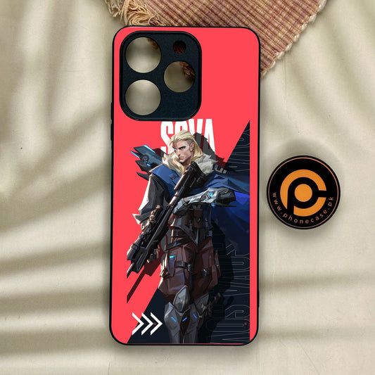 Realme Note 70 - Battle-Ready Design 7 - Premium Metal Printed Soft Bumper Shock Proof Case