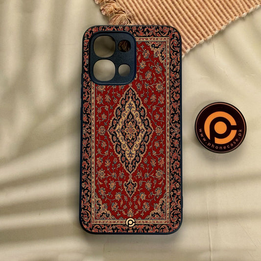 Oppo A6 Pro - Persian Rug Design 1 - Premium Metal Printed Soft Bumper Shock Proof Case