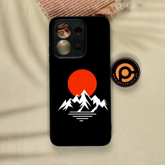 Xiaomi Redmi 15C - Minimalistic Design 2 - Premium Metal Printed Soft Bumper Shock Proof Case