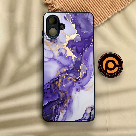 Samsung Galaxy A07 - Liquid Design 2 - Premium Metal Printed Soft Bumper Shock Proof Case