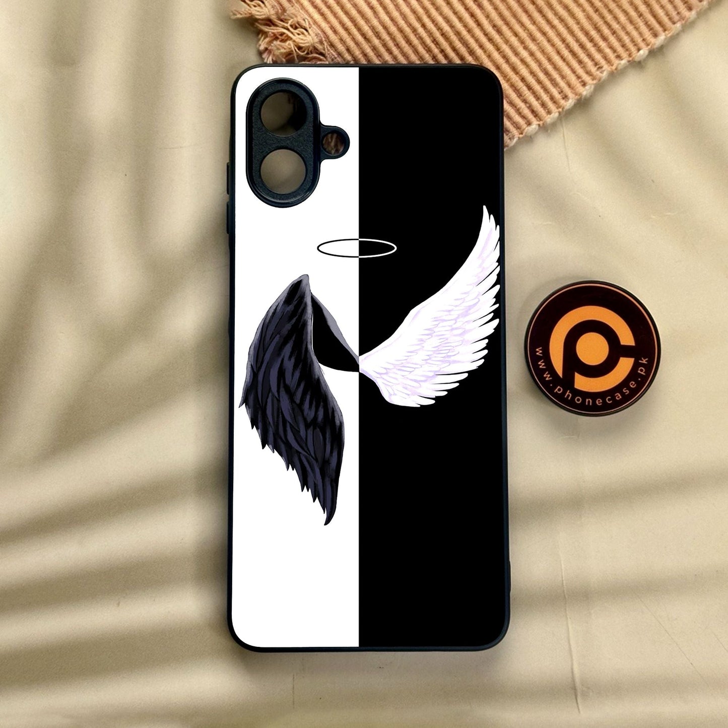 Samsung Galaxy A07 - Angel 2.0 Design 5 - Premium Metal Printed Soft Bumper Shock Proof Case