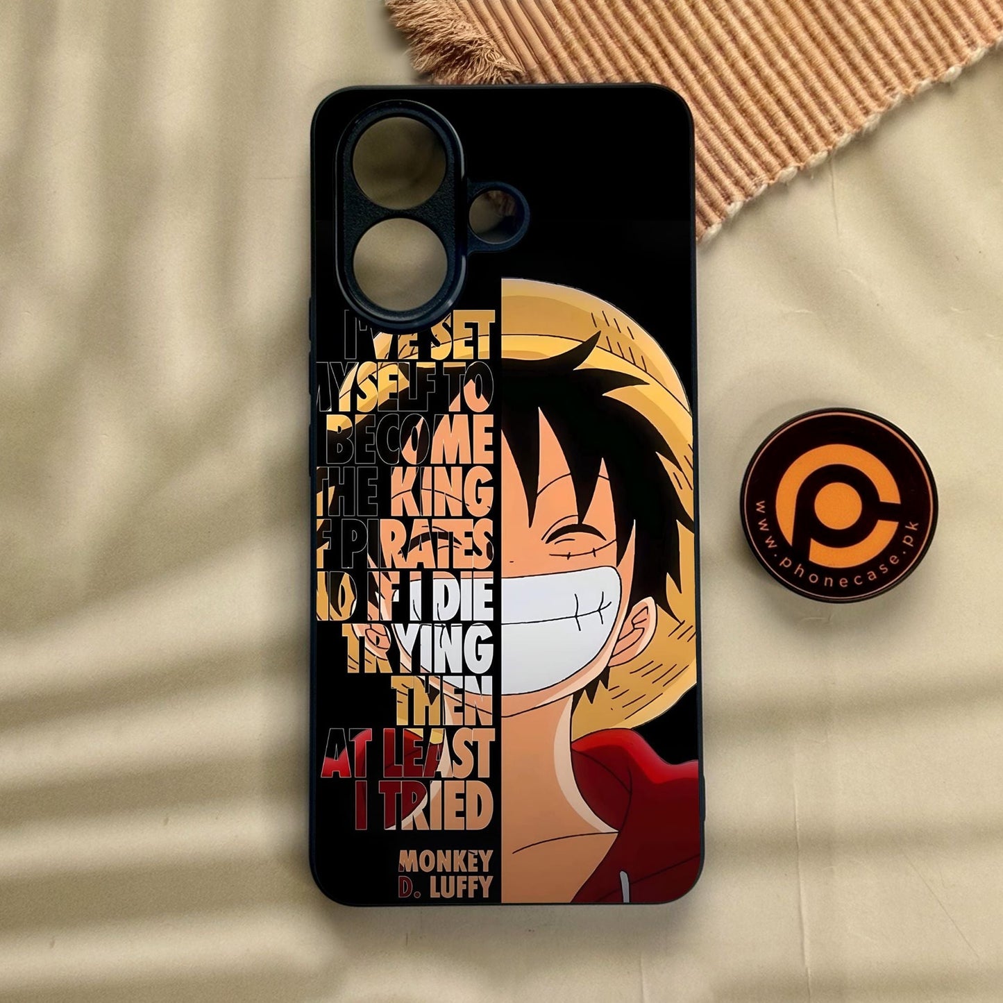 Vivo V60 Lite  - Anime - Premium Metal Printed Soft Bumper Shock Proof Case