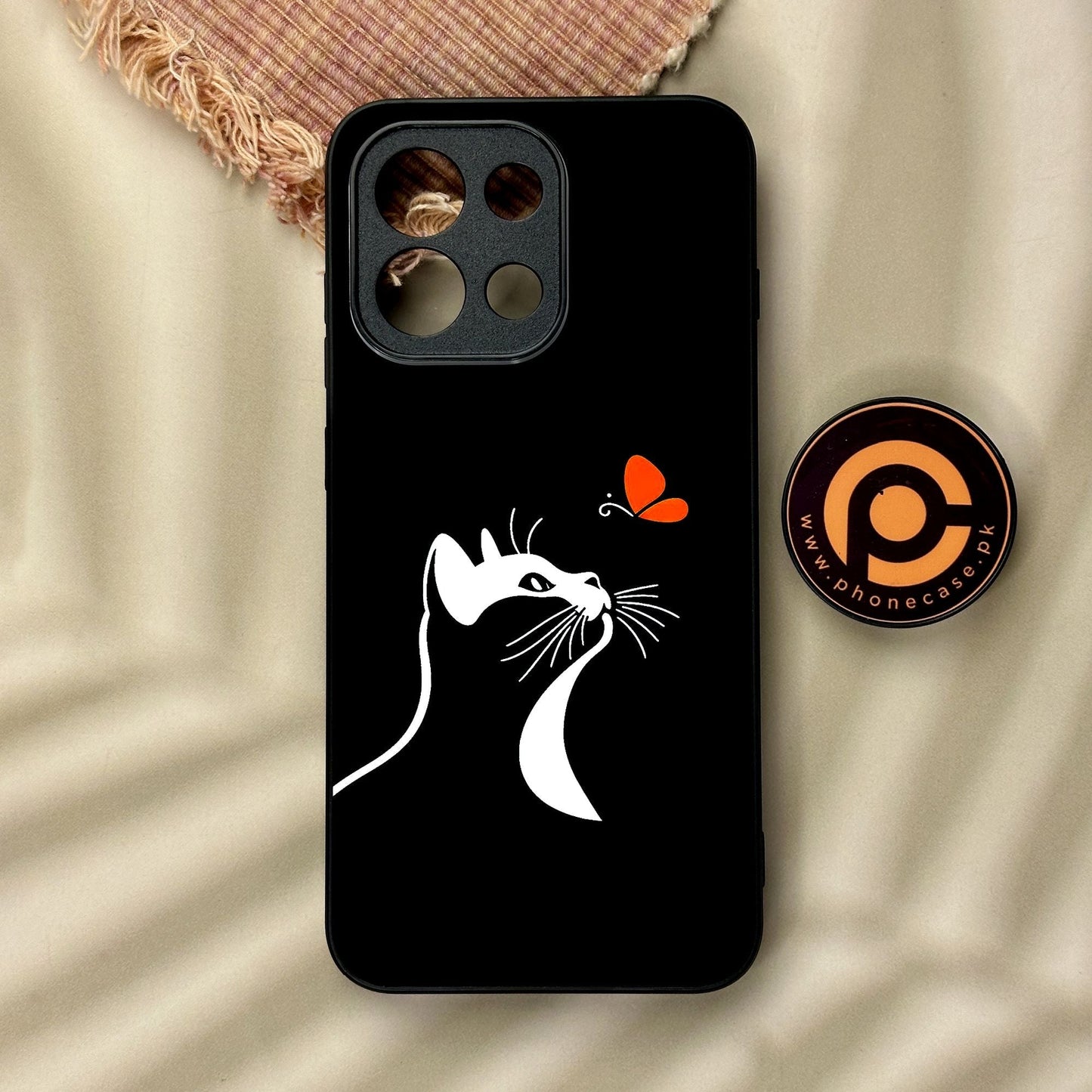 OnePlus 13T - Minimalistic Design 3 - Premium Metal Printed Soft Bumper Shock Proof Case