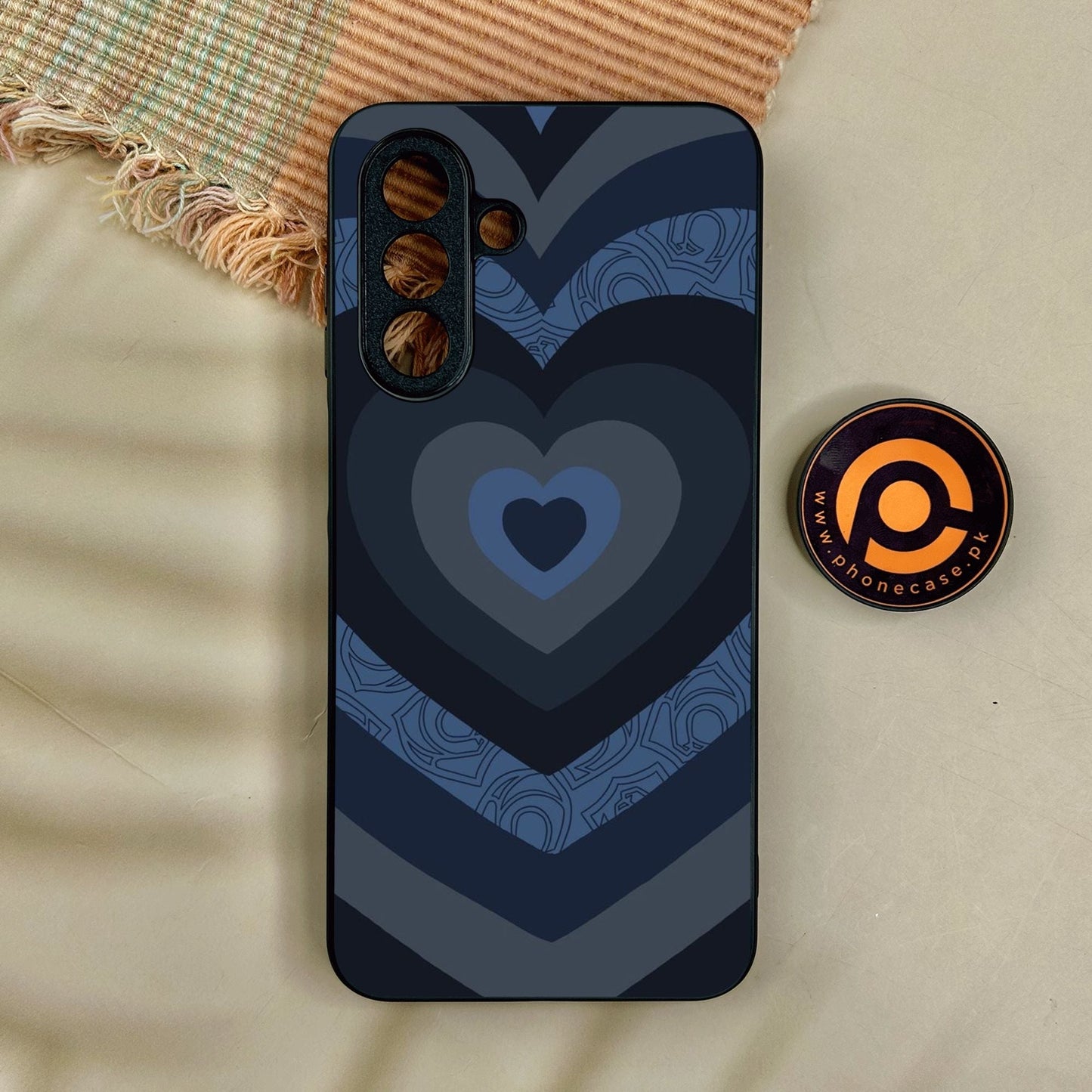 Samsung Galaxy A17 - Heart 2.0 Design 6 - Premium Metal Printed Soft Bumper Shock Proof Case