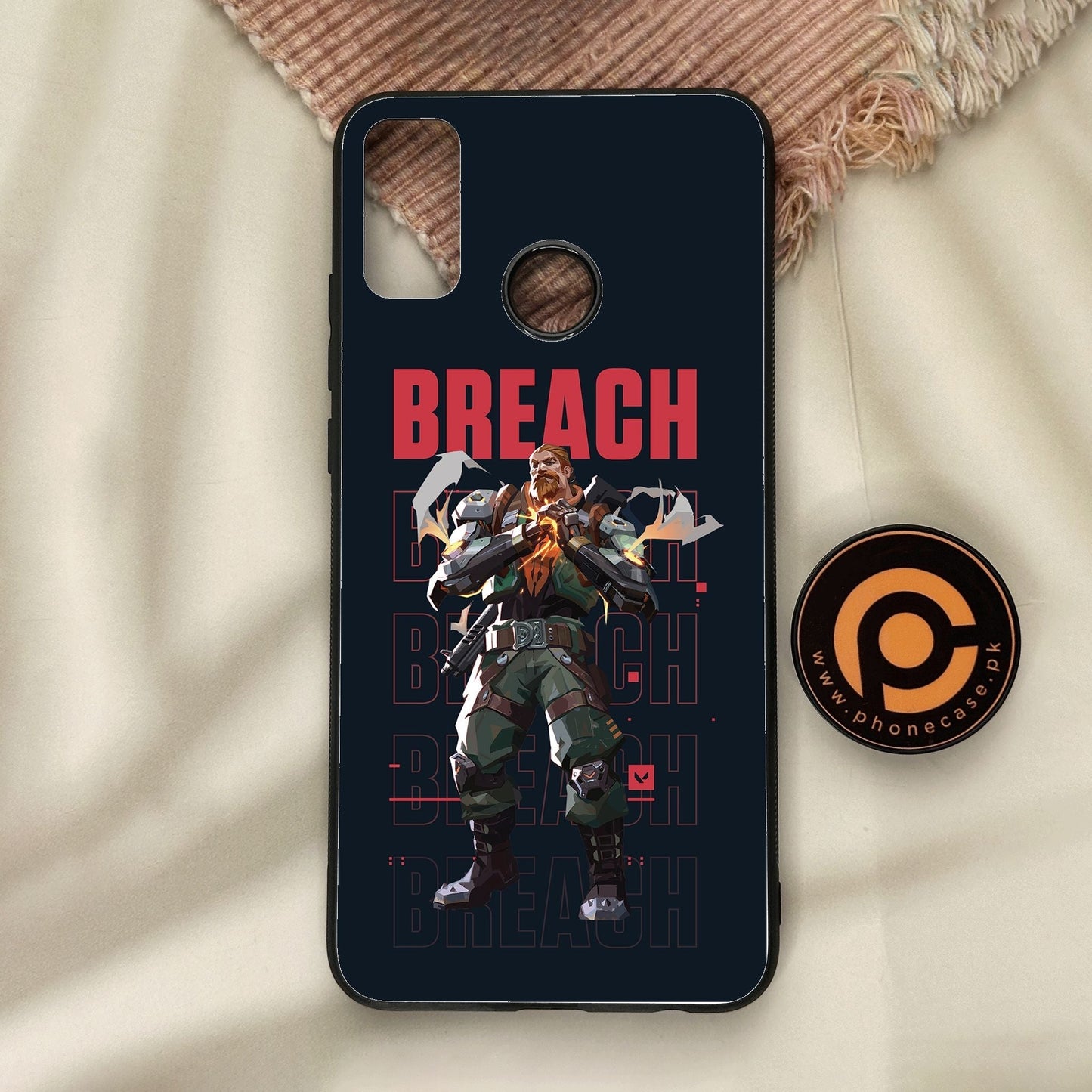 Honor 9X Lite - Battle-Ready Design 6 - Premium Metal Printed Soft Bumper Shock Proof Case