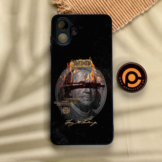 Samsung Galaxy A07 - Dollar Design 10 - Premium Metal Printed Soft Bumper Shock Proof Case