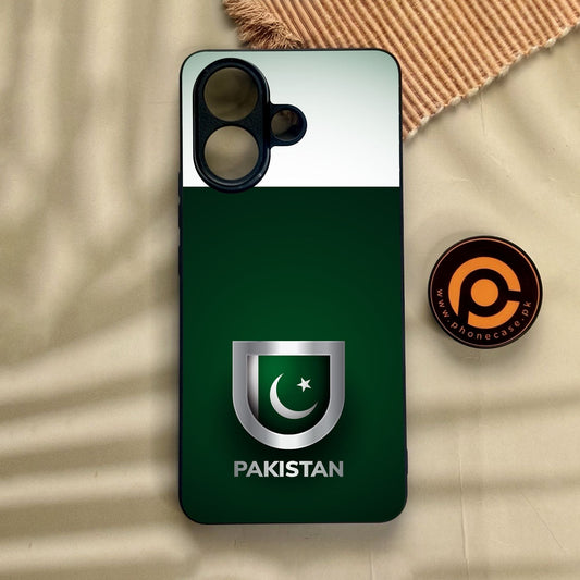 Vivo V60 Lite  - Pakistan Design 4 - Premium Metal Printed Soft Bumper Shock Proof Case