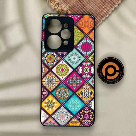 Realme 15 - Mandala Art Design - Premium Metal Printed Soft Bumper Shock Proof Case