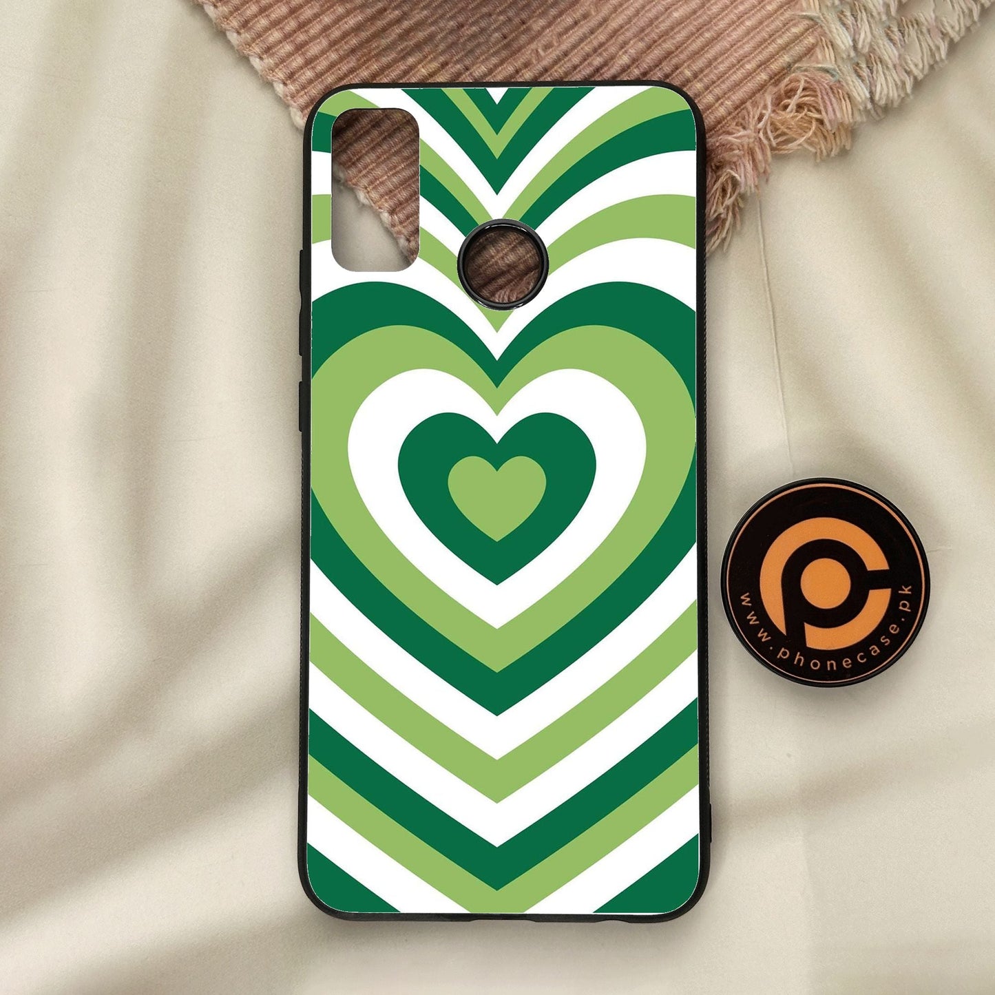 Honor 9X Lite - Heartbeat Design 4 - Premium Metal Printed Soft Bumper Shock Proof Case