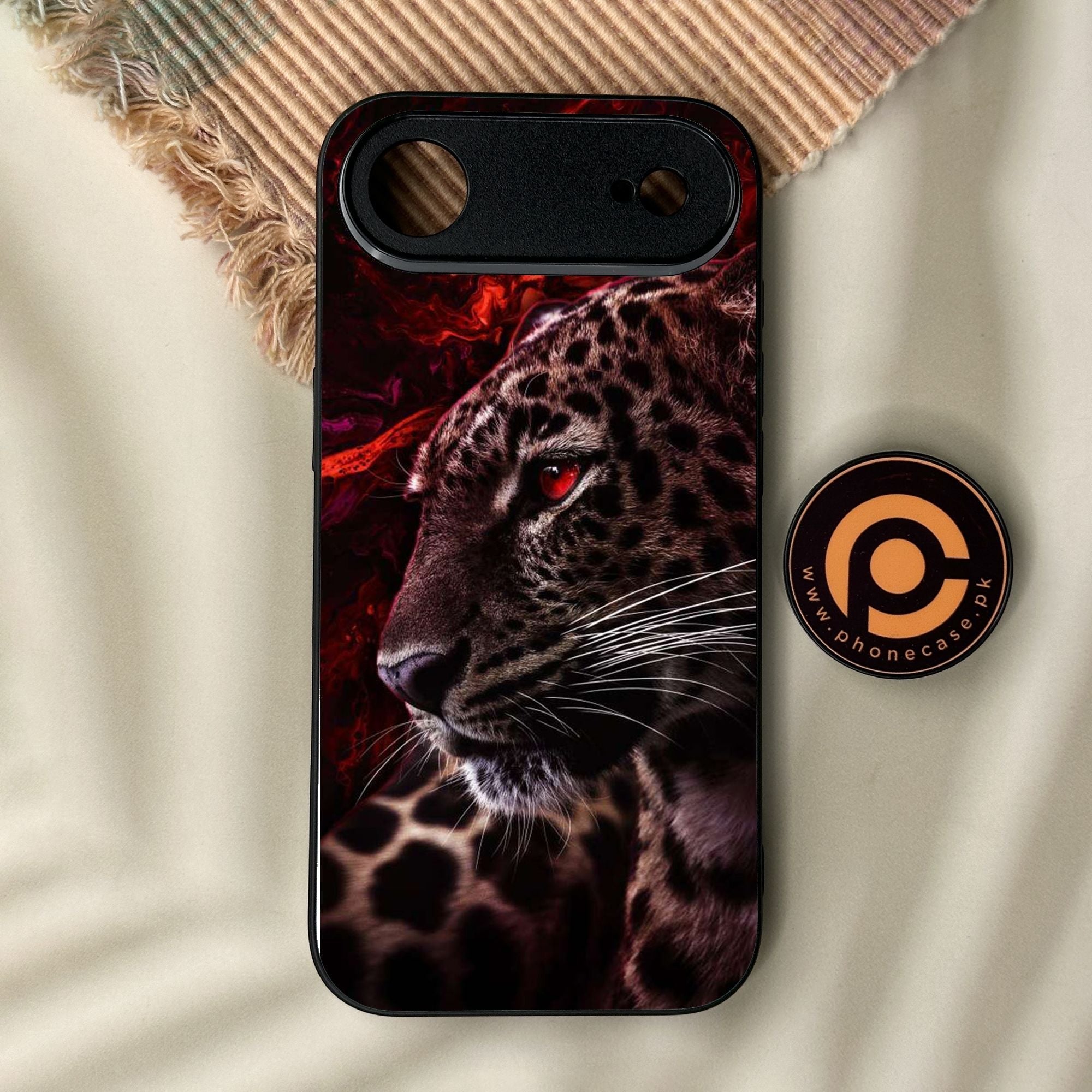 iPhone Air - Tiger Design 5 - Premium Metal Printed Soft Bumper Shock Proof Case