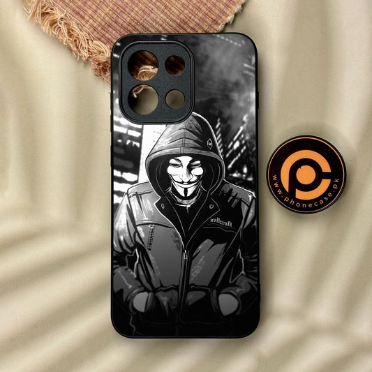 OnePlus 13s - Anonymous 2.0 Design 1 - Premium Metal Printed Soft Bumper Shock Proof Case