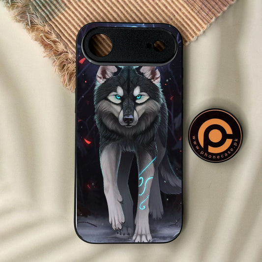 iPhone Air - Wolf Design 8 - Premium Metal Printed Soft Bumper Shock Proof Case