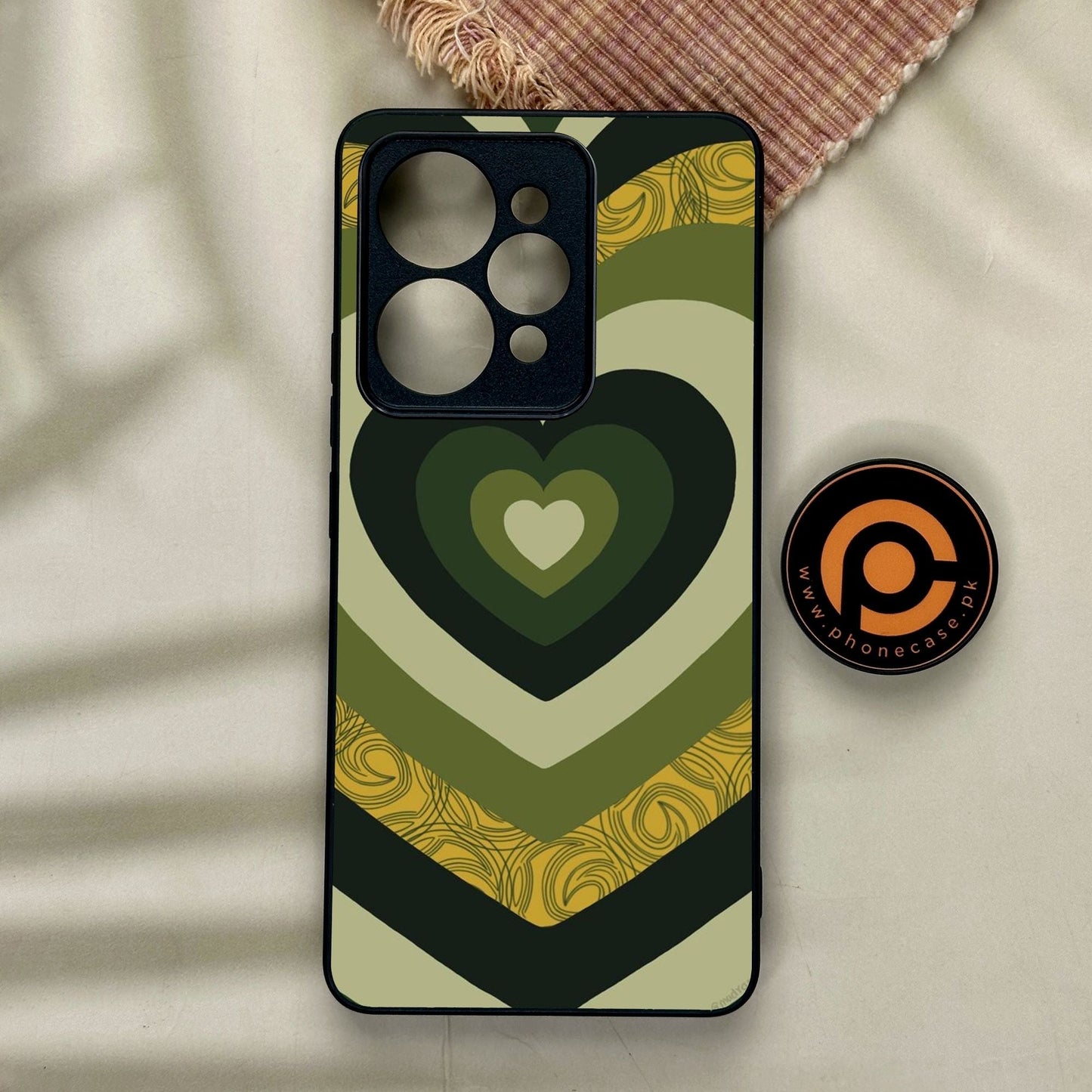 Realme 15 Pro - Heart 2.0 Design 1 - Premium Metal Printed Soft Bumper Shock Proof Case