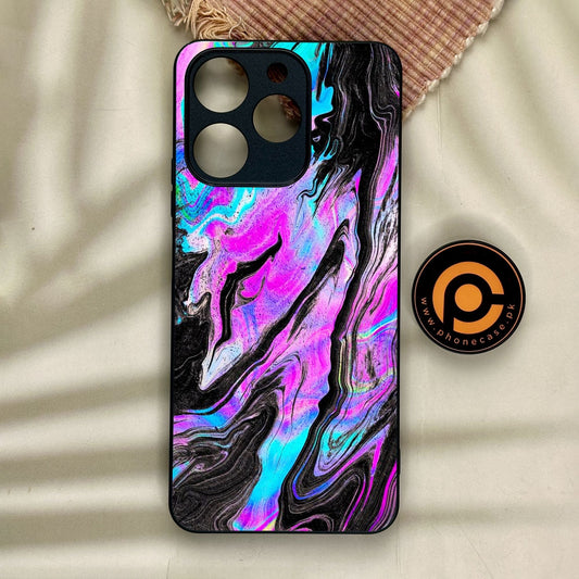 Realme Note 70 - Cosmic Inferno - Premium Metal Printed Soft Bumper Shock Proof Case