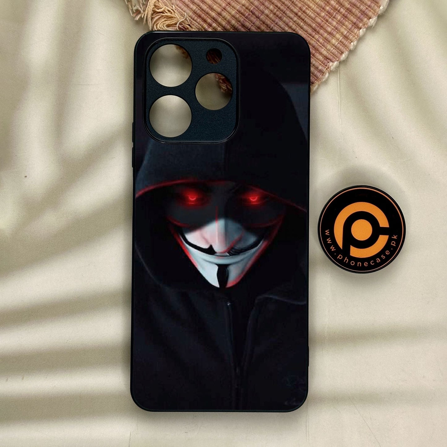 Realme Note 70 - Black Art Design 10 - Premium Metal Printed Soft Bumper Shock Proof Case