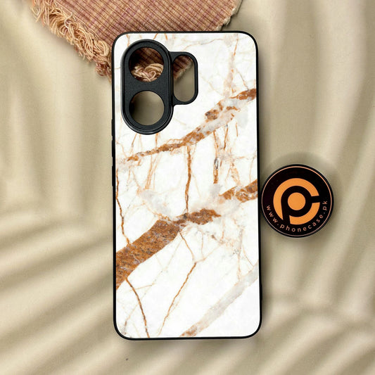 Vivo V60 - White Design 4 - Premium Metal Printed Soft Bumper Shock Proof Case