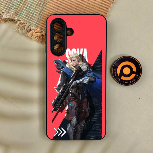 Samsung Galaxy A17 - Battle-Ready Design 7 - Premium Metal Printed Soft Bumper Shock Proof Case