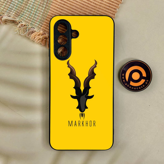 Samsung Galaxy A17 - Markhor Design 1 - Premium Metal Printed Soft Bumper Shock Proof Case