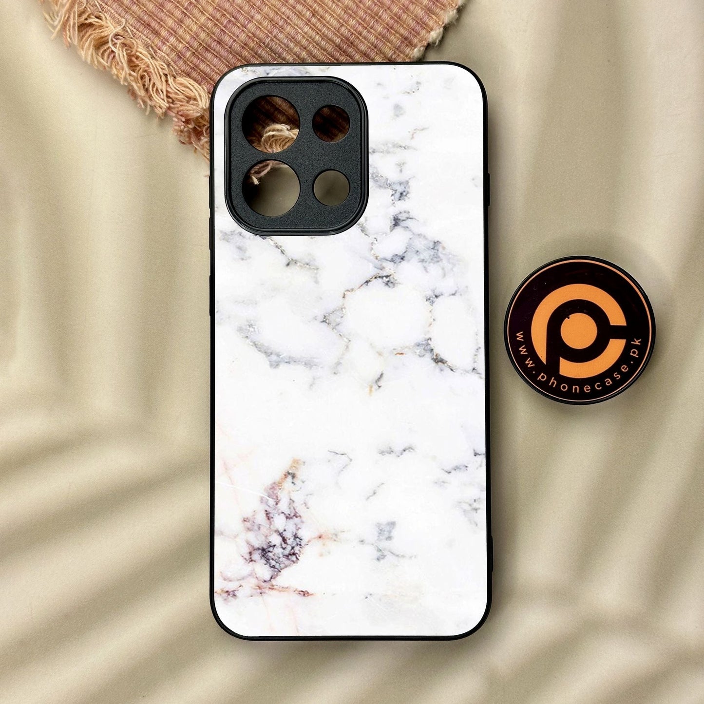 OnePlus 13T - White Design 3 - Premium Metal Printed Soft Bumper Shock Proof Case