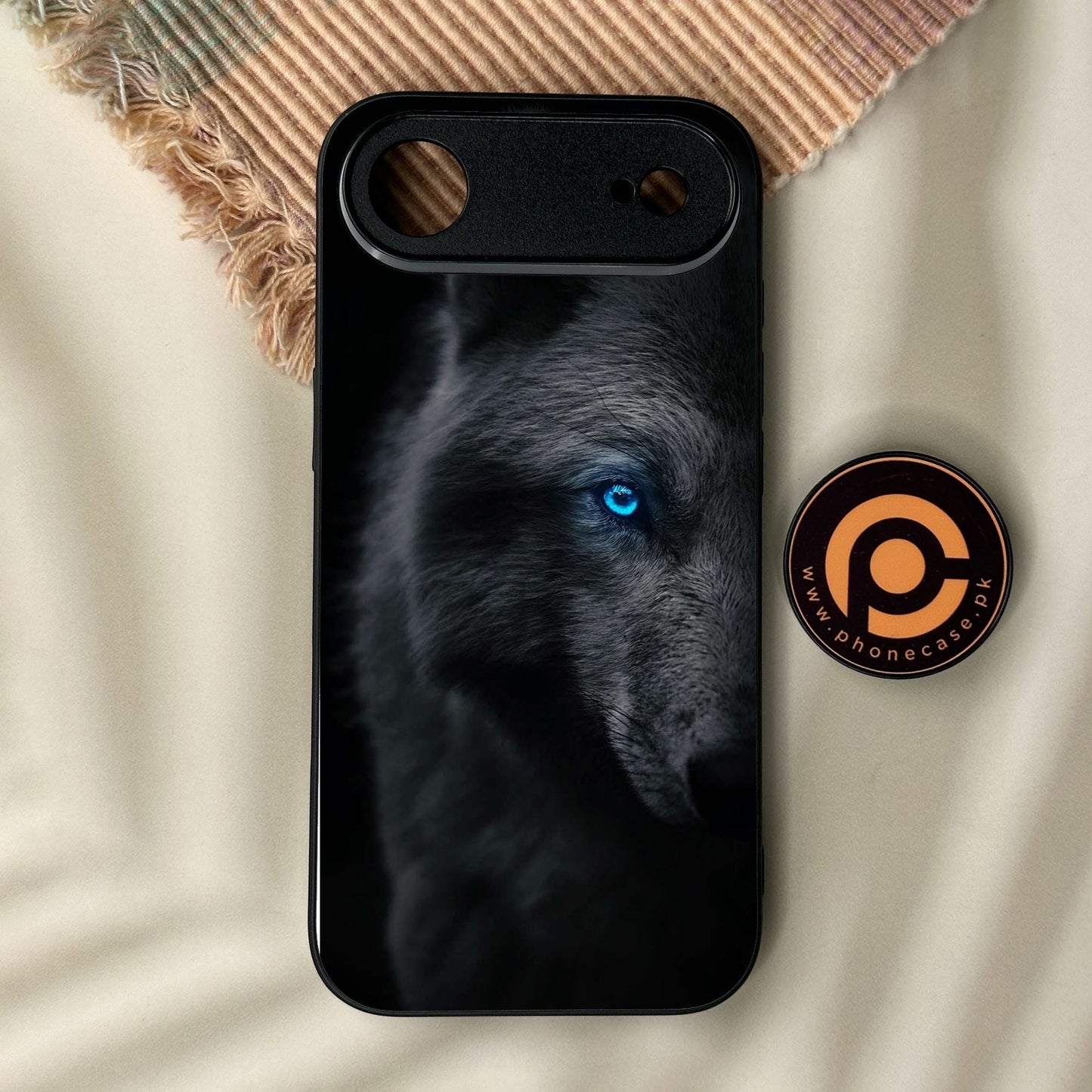 iPhone Air - Wolf Design 9 - Premium Metal Printed Soft Bumper Shock Proof Case