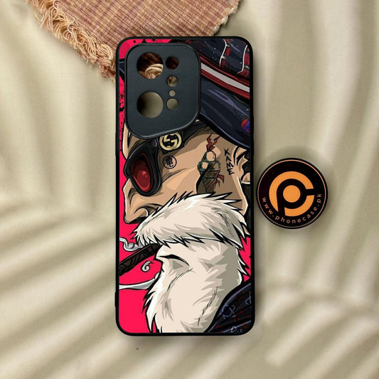 Oppo Find X5 Pro - Master Roshi - Premium Metal Printed Soft Bumper Shock Proof Case