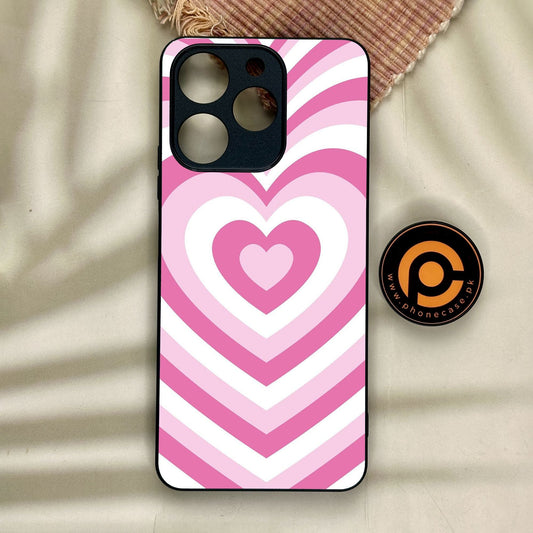 Realme Note 70 - Heartbeat Design 3 - Premium Metal Printed Soft Bumper Shock Proof Case