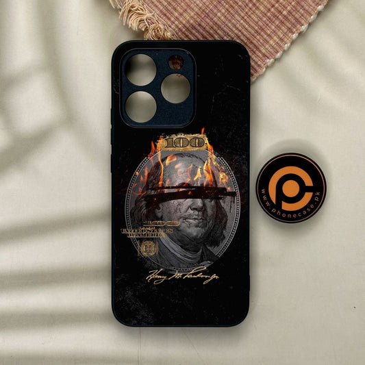 Realme 15T - Dollar Design 10 - Premium Metal Printed Soft Bumper Shock Proof Case