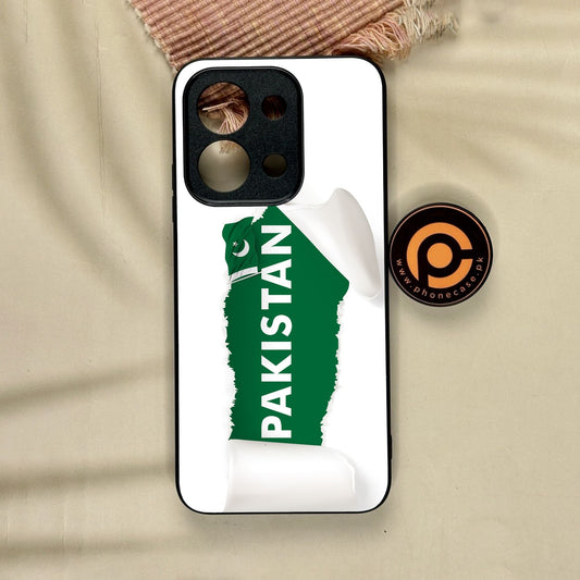 Xiaomi Redmi 15C - Pakistan Design 3 - Premium Metal Printed Soft Bumper Shock Proof Case