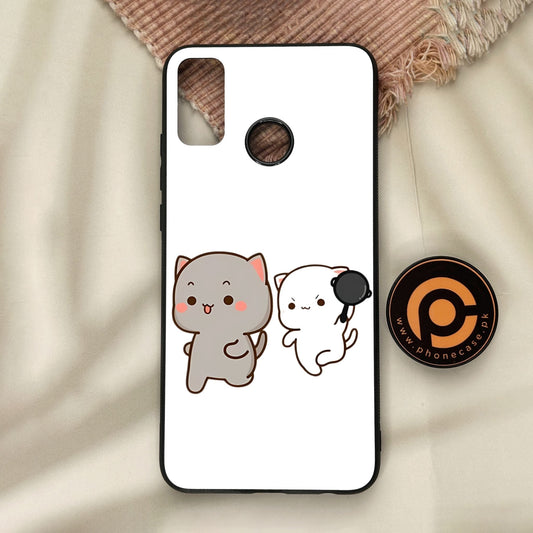 Honor 9X Lite - Cute Bubu Dudu Design 8 - Premium Metal Printed Soft Bumper Shock Proof Case