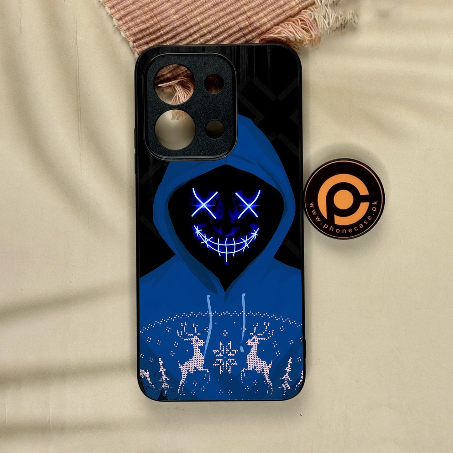 Xiaomi Redmi 15C - Anonymous 2.0 Design 9 - Premium Metal Printed Soft Bumper Shock Proof Case