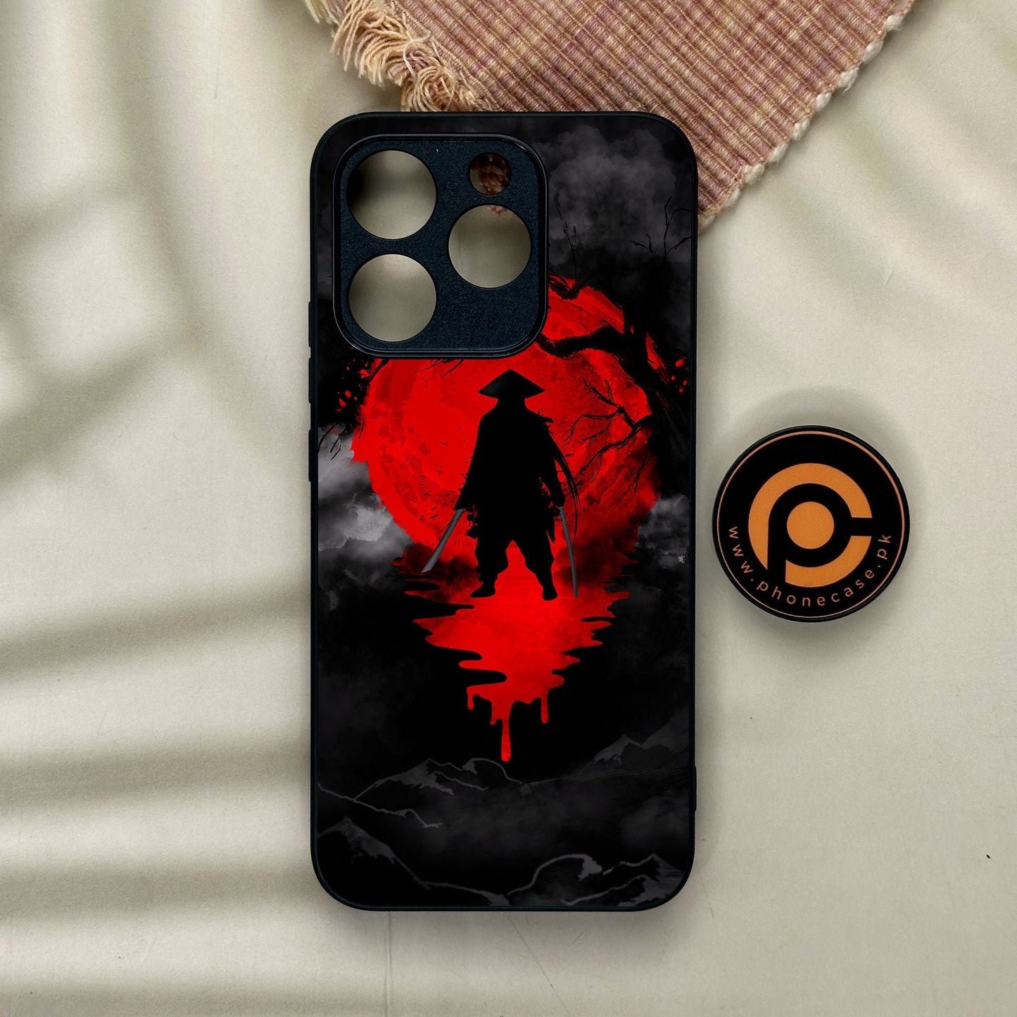 Realme 15T - Ninja Design 3 - Premium Metal Printed Soft Bumper Shock Proof Case