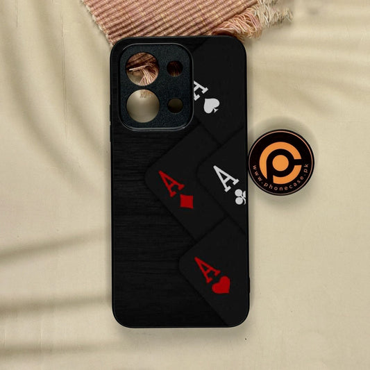 Xiaomi Redmi 15C - Black Art Design 5 - Premium Metal Printed Soft Bumper Shock Proof Case