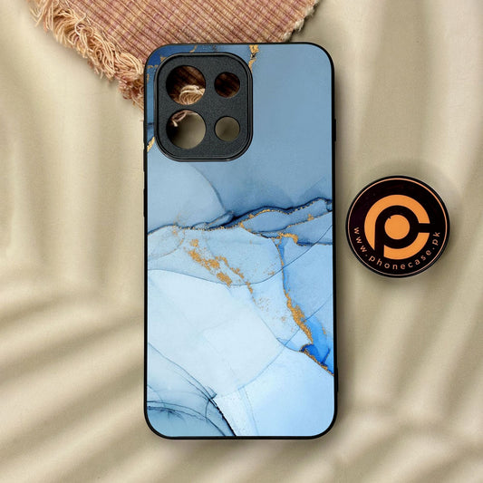 OnePlus 13T - Blue Marble Design 8 - Premium Metal Printed Soft Bumper Shock Proof Case