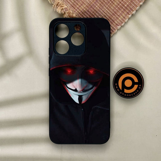 Realme 15T - Black Art Design 10 - Premium Metal Printed Soft Bumper Shock Proof Case