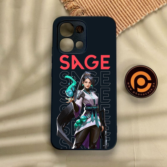 Oppo A6 Pro - Battle-Ready Design 3 - Premium Metal Printed Soft Bumper Shock Proof Case