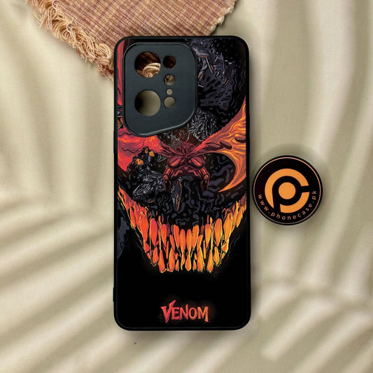 Oppo Find X5 Pro - Venom Case - Premium Metal Printed Soft Bumper Shock Proof Case