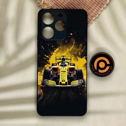 Realme Note 70 - Formula 1 Design 5 - Premium Metal Printed Soft Bumper Shock Proof Case