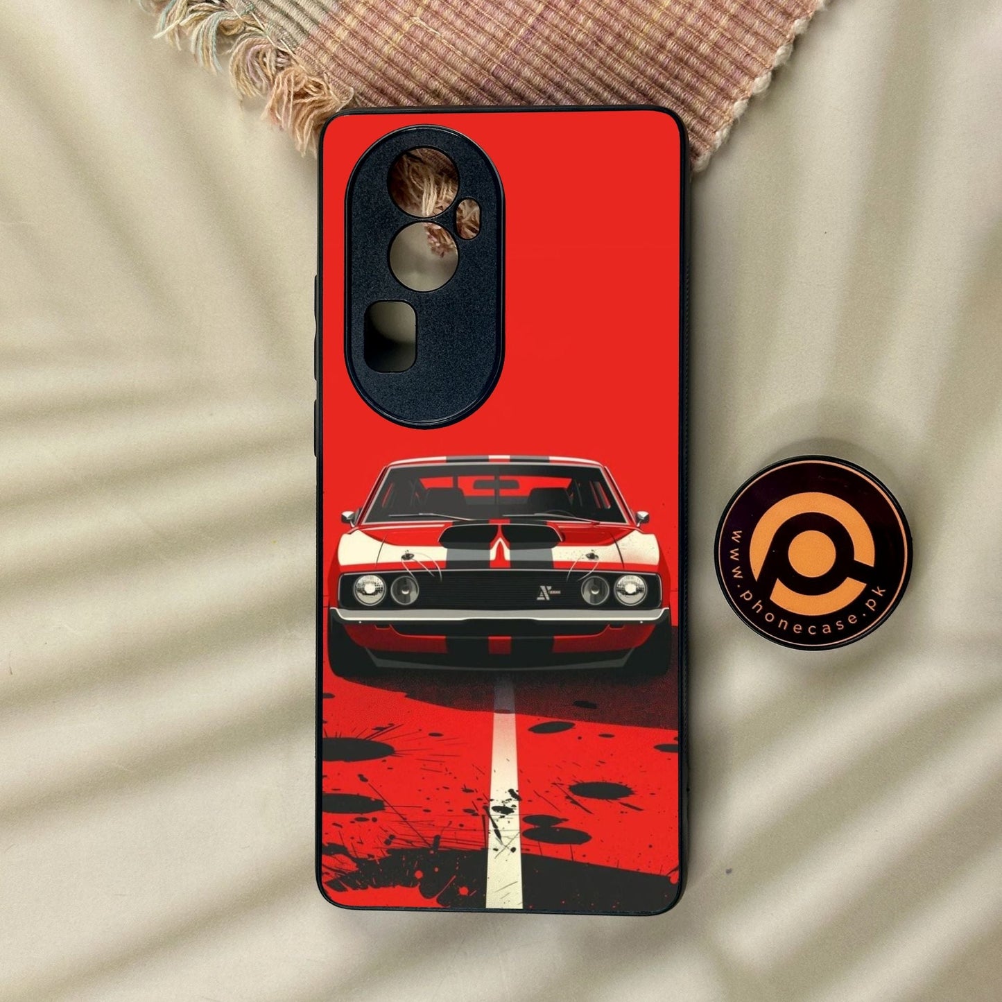 Oppo Reno 10 Pro Plus - Classic Racer Vibes - Premium Metal Printed Soft Bumper Shock Proof Case