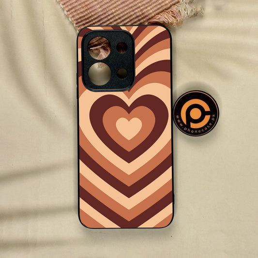 Xiaomi Redmi 15C - Heartbeat Design 2 - Premium Metal Printed Soft Bumper Shock Proof Case