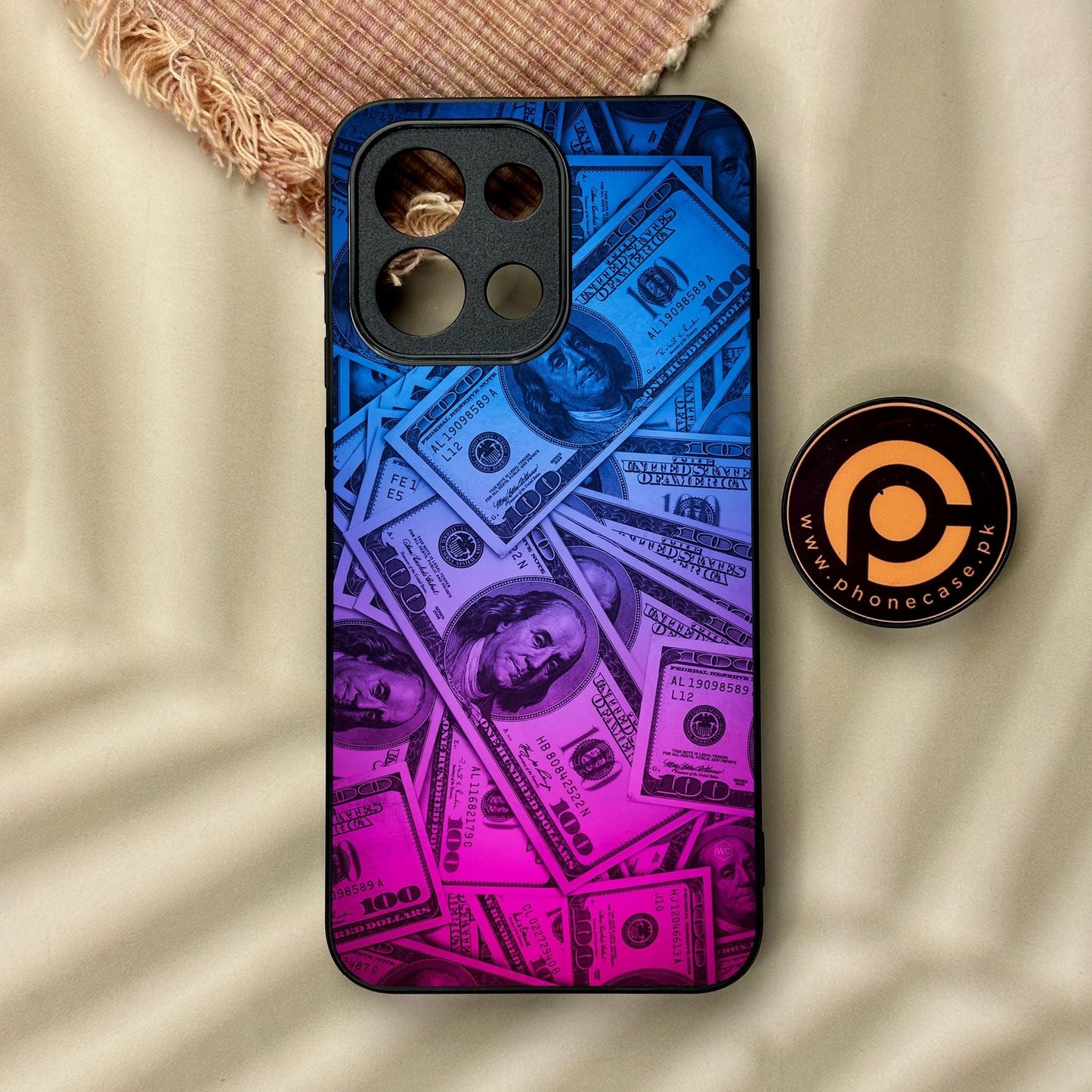 OnePlus 13T - Dollar Design 3 - Premium Metal Printed Soft Bumper Shock Proof Case