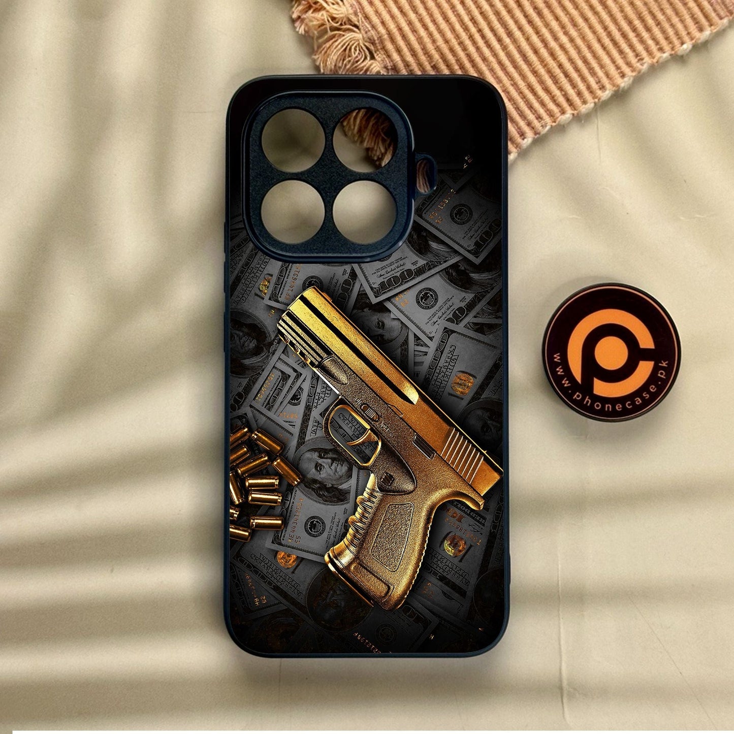 Xiaomi 15T Pro - Dollar Design 7 - Premium Metal Printed Soft Bumper Shock Proof Case