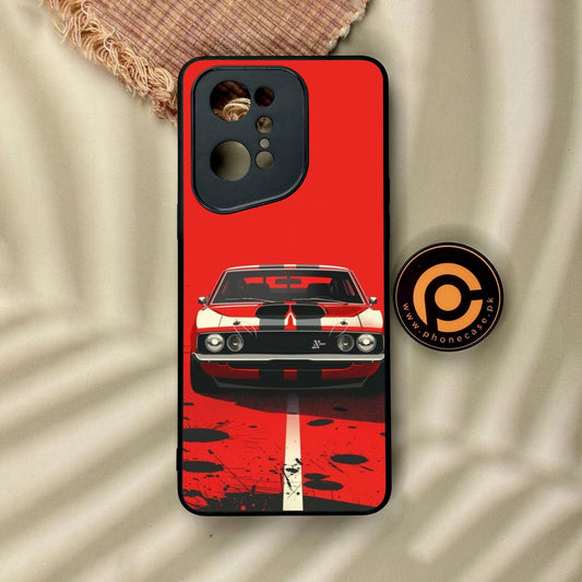 Oppo Find X5 Pro - Classic Racer Vibes - Premium Metal Printed Soft Bumper Shock Proof Case